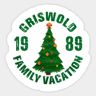 National Lampoon's Christmas Vacation – Christmas Tree Griswold 1989 Sticker